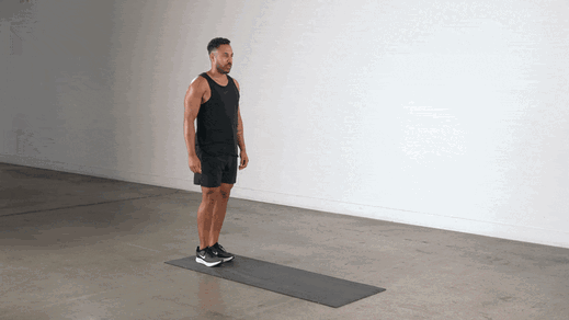 Walking Lunges demonstration