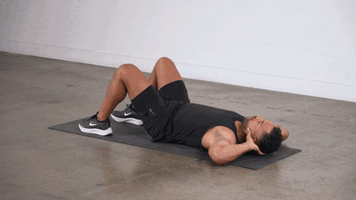 Crunches demonstration