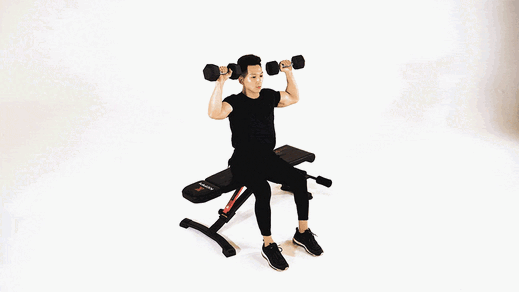 DB Shoulder Press demonstration