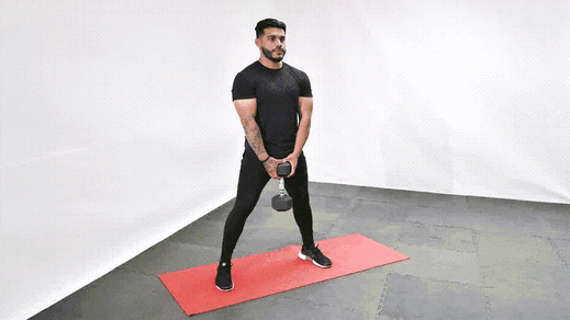 DB Sumo Squat demonstration