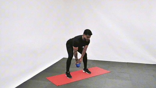 Kettlebell Swing demonstration