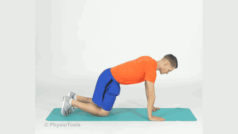 Pigeon Stretch demonstration