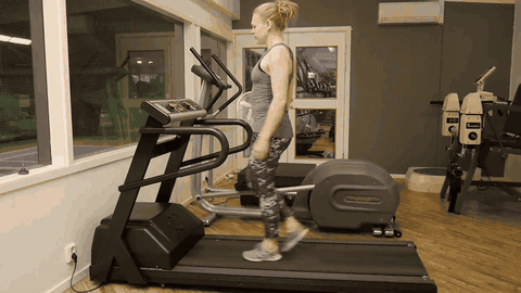 Treadmill Brisk Walk demonstration